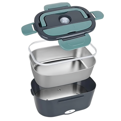 Lunch Box Chauffante Verte | 1500mL (220V/12V)