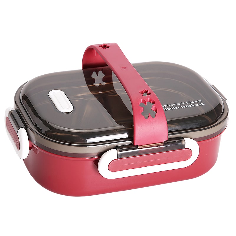 Bento Japonais Inox Rouge | 720ml